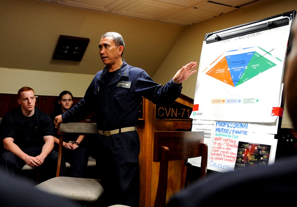USS Theodore Roosevelt ASIST workshop 150814-N-GR120-011