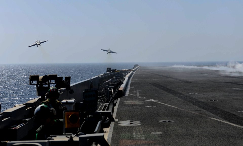USS Theodore Roosevelt operations 150528-N-GR120-563