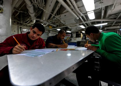 USS Theodore Roosevelt operations 150917-N-PG340-104 photo