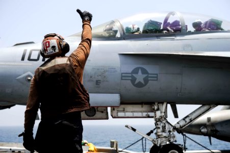 USS Theodore Roosevelt operations 150702-N-GR120-297
