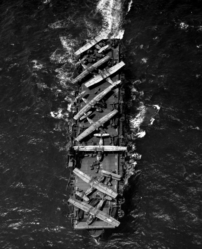 USS Thetis Bay CVE-90 1944NAN4-75