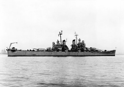 USS Toledo (CA-133) in August 1953