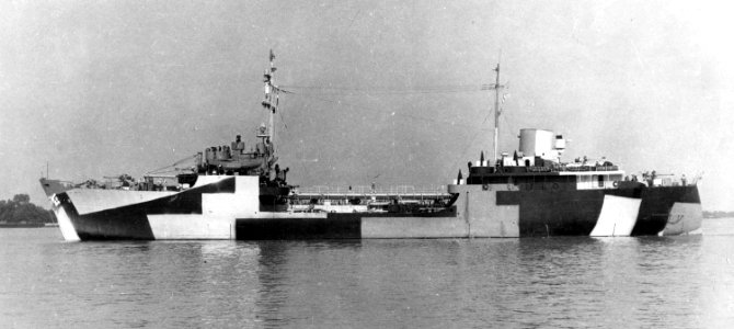 USS Tombigbee (AOG-11) in the Mississippi River on 18 July 1944 (BS 68991)