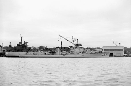 USS Timmerman (EDD-828) at Bath Iron Works on 15 September 1952
