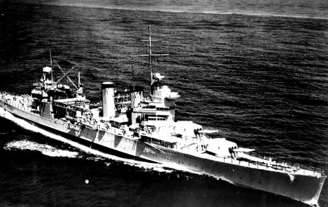 USS Tuscaloosa (CA 37) at sea on 23 August 1935