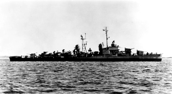 USS Turner (DD-834) in the 1940s