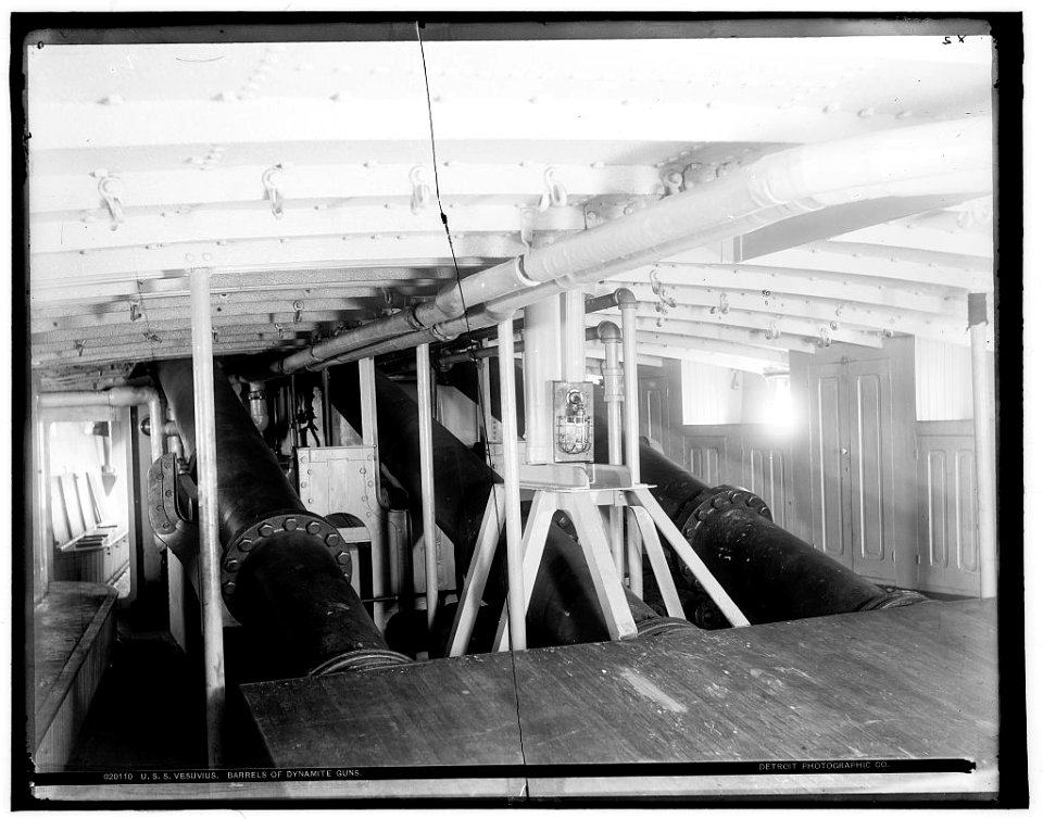 USS Vesuvius dynamite guns LOC 4a13992v