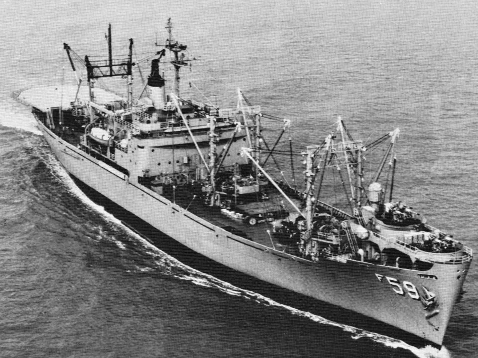 USS Vega (AF-59) underway