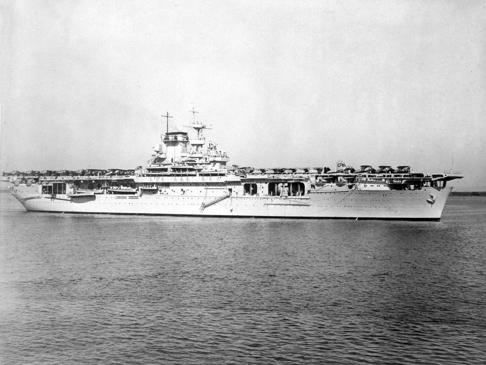 USS Wasp (CV-7) on 27 December 1940 (520814)