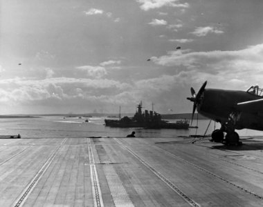 USS Washington (BB-56) Scapa Flow Apr 1942