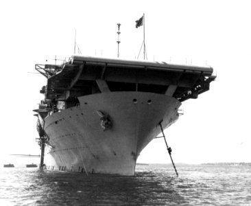 USS Wasp (CV-7) bow 1940