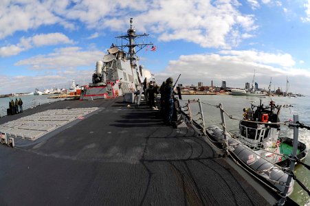 USS Winston S. Churchill action 150322-N-BD333-023 photo