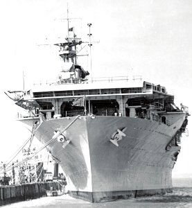 USS Yorktown (CV-5) docked at Naval Station Norfolk, in October 1937