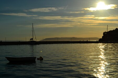 Summer boat water photo