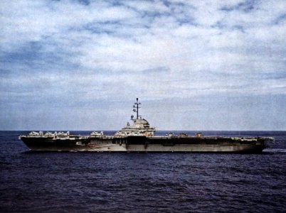 USS Yorktown (CVS-10) underway c1959