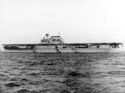 USS Yorktown (CV-5) anchored in Hampton Roads 1937
