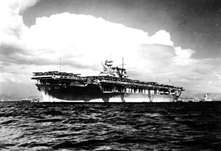 USS Yorktown (CV-5) in Haitian waters c1939