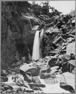 Ute Falls, in Ute Pass, Colorado - NARA - 517508