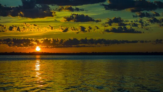 Panoramic no one dawn