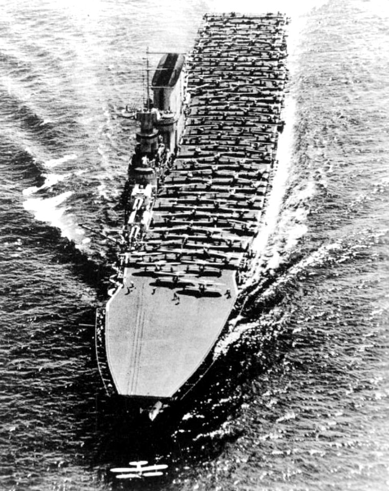 USSLexingtonCV2Launching