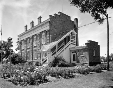 Utah Territorial Statehouse northeast corner 1967