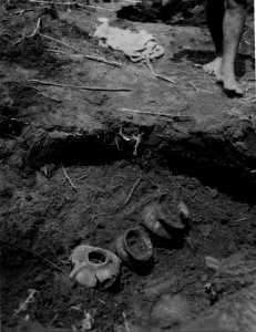 Utgrävningen av grav 7. Colombias västkust. Bahía de Cupica - SMVK - 003441 photo