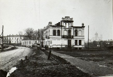 Ustiluyerstrasse mit ehemaligem Spital. (BildID 15691909)