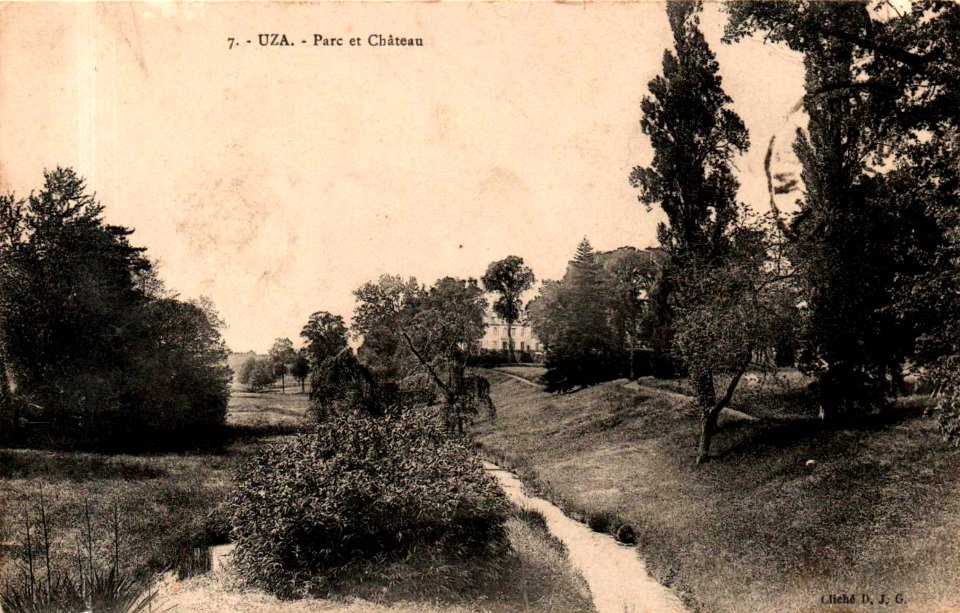 Uza (Landes) - Parc du château 1