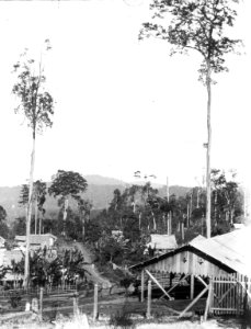 Utsikt över det minahassiska kvarteret. Kabupaten Bolaang Mongondow, Menado, Sulawesi. Indonesien - SMVK - 000227