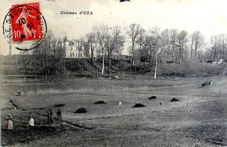 Uza (Landes) - château d'Uza 3