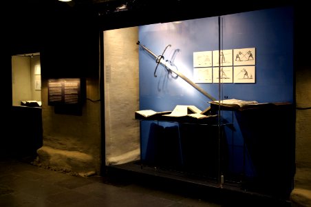 Utställning, Fäktning på lek och allvar, år 2004 - Livrustkammaren - 24993