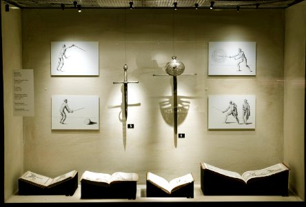 Utställning, Fäktning på lek och allvar, år 2004 - Livrustkammaren - 84914