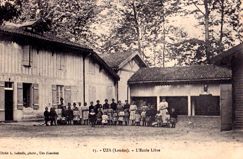 Uza (Landes) - L'école libre