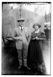 V. Lazzari and wife LCCN2014714446