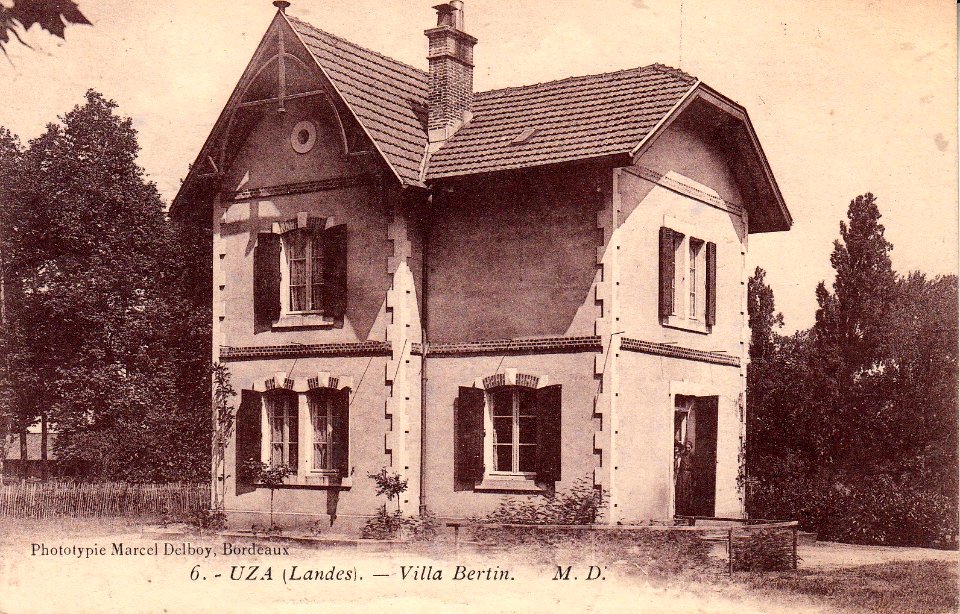 Uza (Landes) - villa Bertin