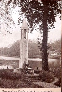 Uza (Landes) - monument aux morts 2