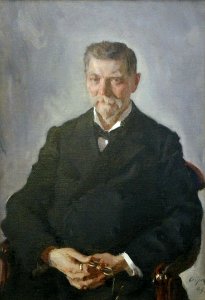 V.A. Bakhrushin by V.Serov (1899, GIM)