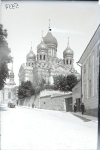 Vaade Pikast jalast Püha Aleksander Nevski katedraalile, AM N05954 photo