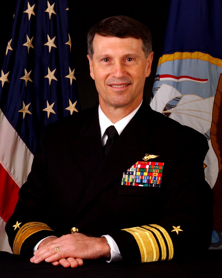 VADM Bruce W. Clingan - official portrait