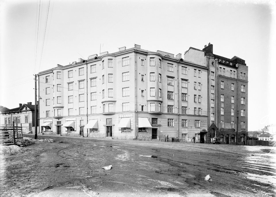 Vaasankatu 5 - Pengerkatu 30 (= Kinaporinkatu 2), Pengerkatu 32 (= Kinaporinkatu 4) - N25856 (hkm.HKMS000005-km003t5w)
