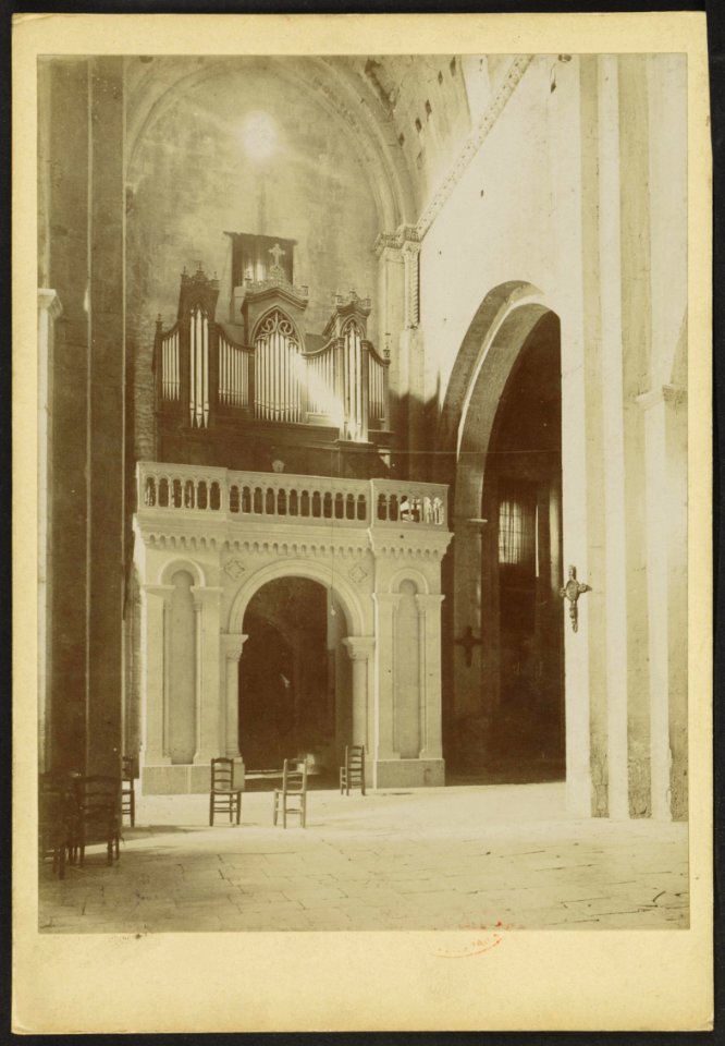 Vaison (cathédrale) - J-A Brutails - Université Bordeaux Montaigne - 1981
