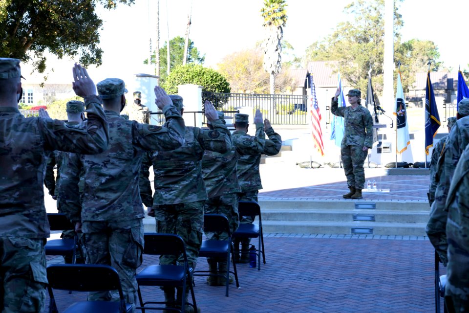 VAFB's non-space related career field USSF Transfer Ceremony (7)