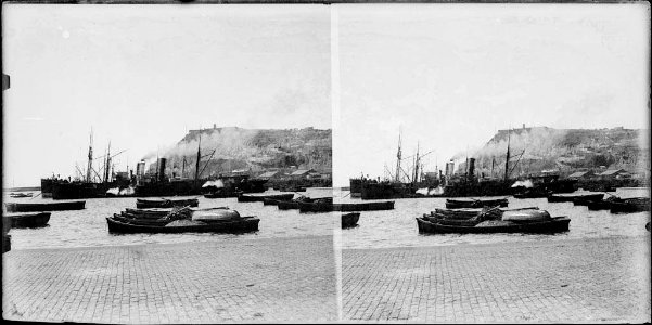 Vaixells al port de Barcelona (AFCEC BORDAS D 4428)