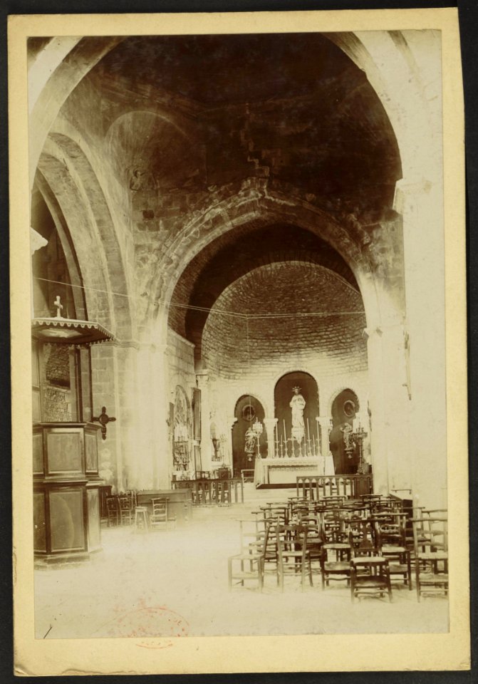 Vaison (cathédrale) - J-A Brutails - Université Bordeaux Montaigne - 2047
