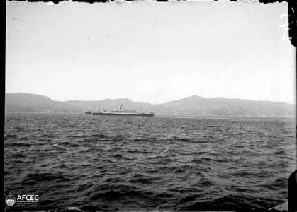 Vaixell a la ria de Vigo