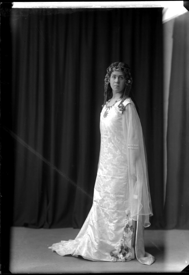 Valborg Svärdström in the opera Romeo och Julia at Kungliga Operan 1905 - SMV - GS126