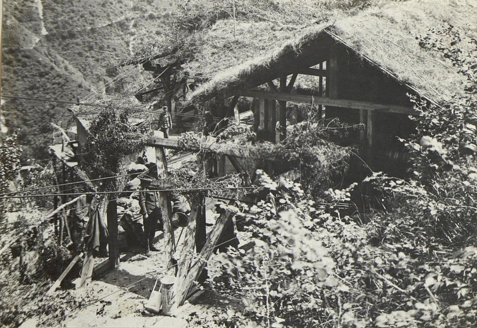 Val dell' Guferno, Aufzug und Seilbahnstation. (BildID 15673920)
