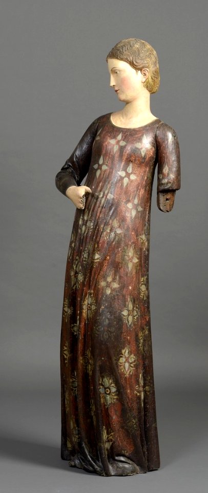 L'annonciation, la vierge - Anonyme (D 235)