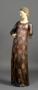 L'annonciation, la vierge - Anonyme (D 235)