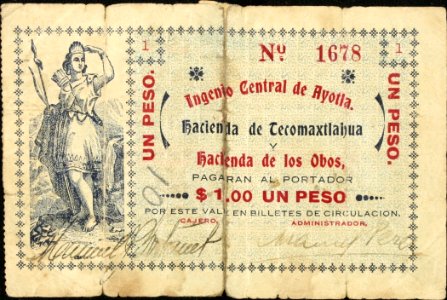 Vale por un peso